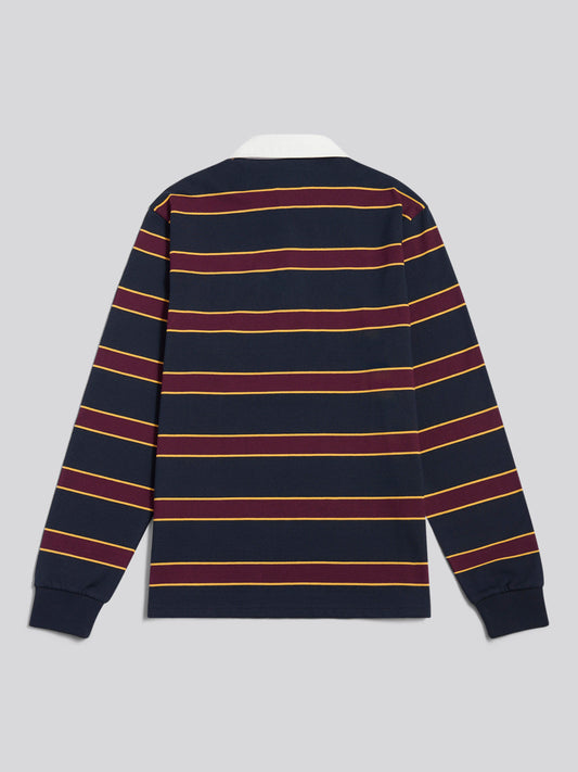 DHM Stripe Rugby Dark Sapphire Navy