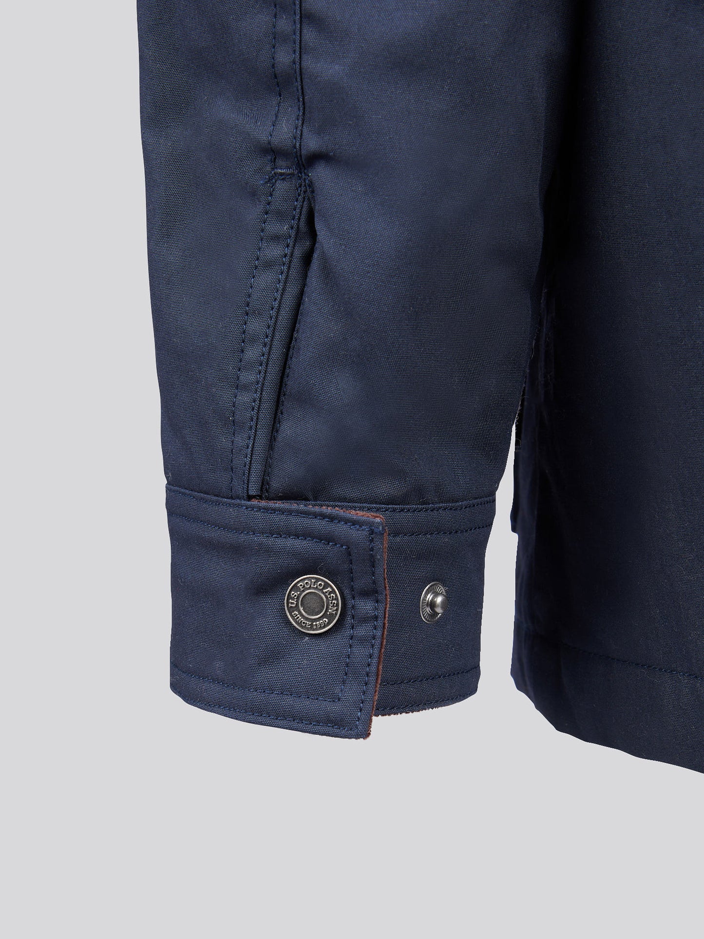 USPA Canvas Country Colleraher Jacket Dark Sapphire Navy