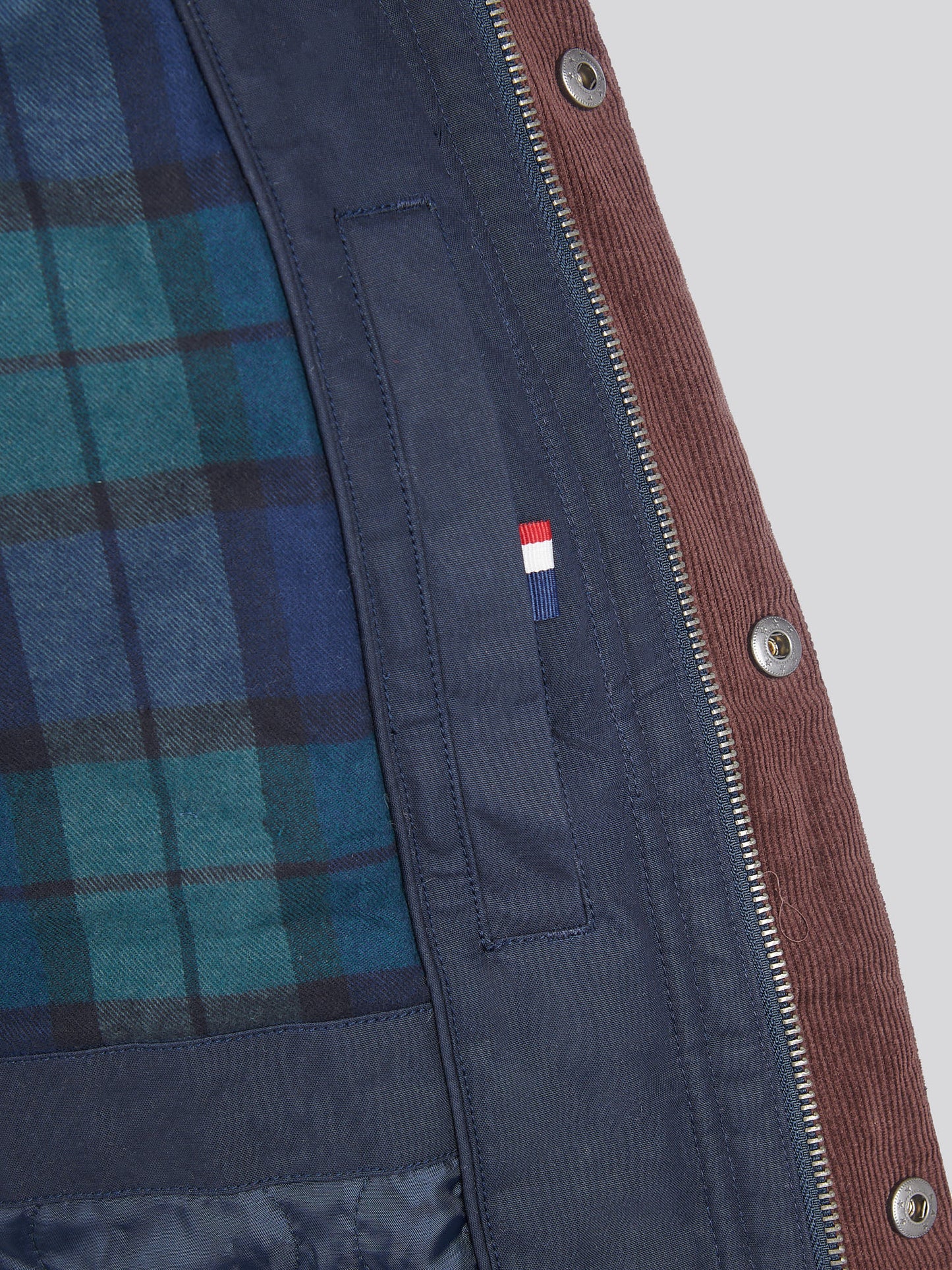 USPA Canvas Country Colleraher Jacket Dark Sapphire Navy