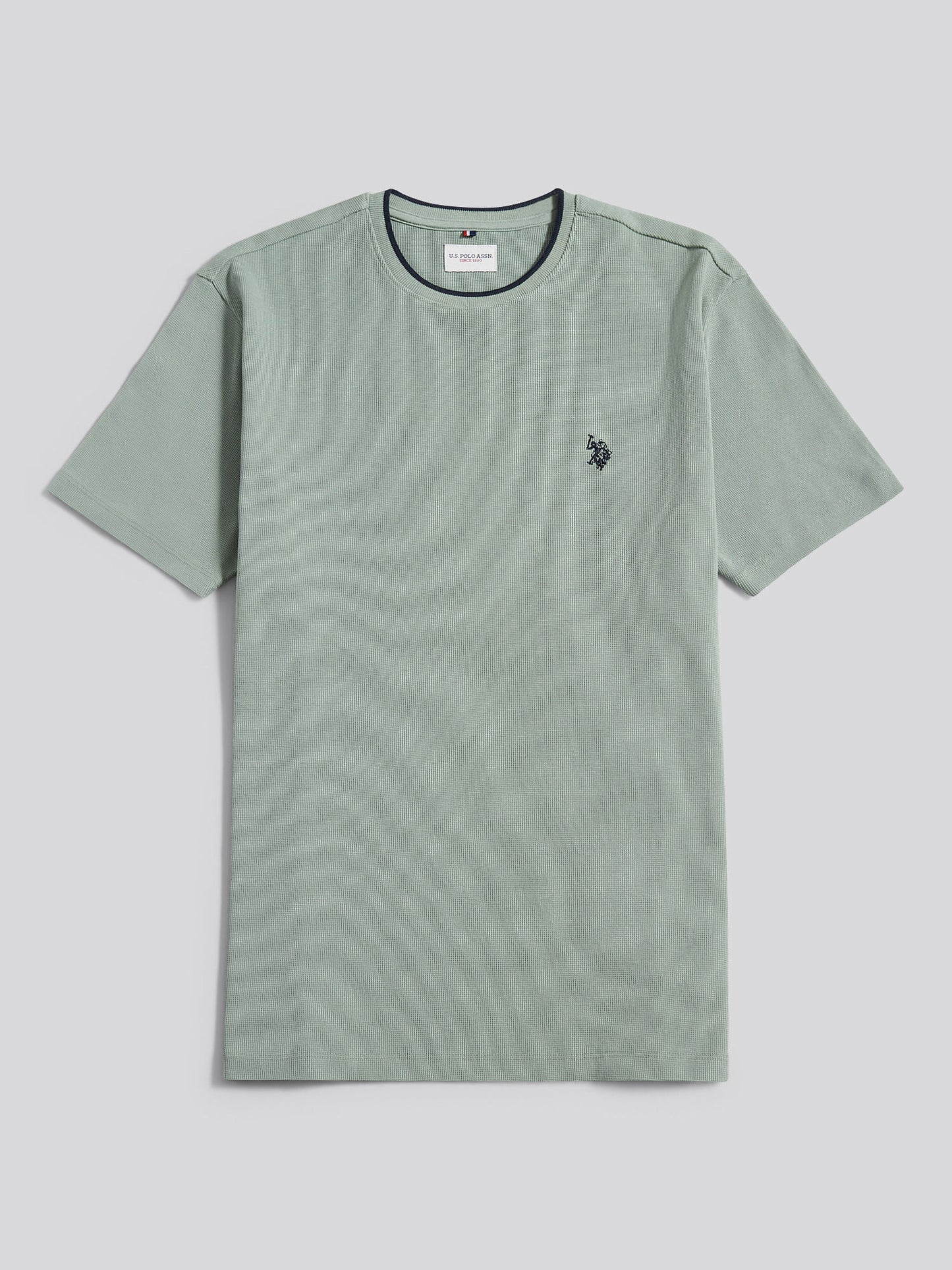 T-shirt z dzianiny koszulka lodowa zielona