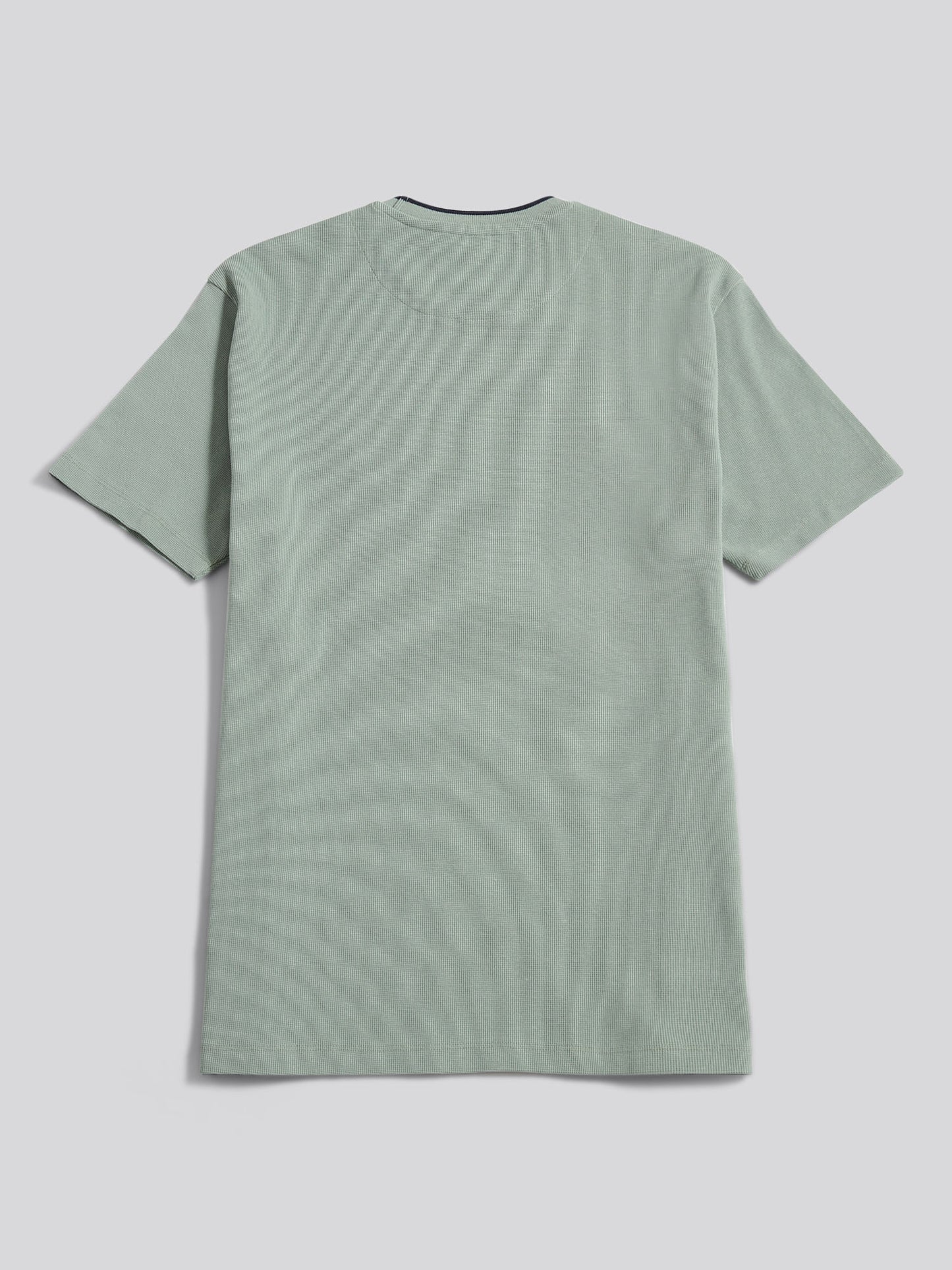 T-shirt z dzianiny koszulka lodowa zielona