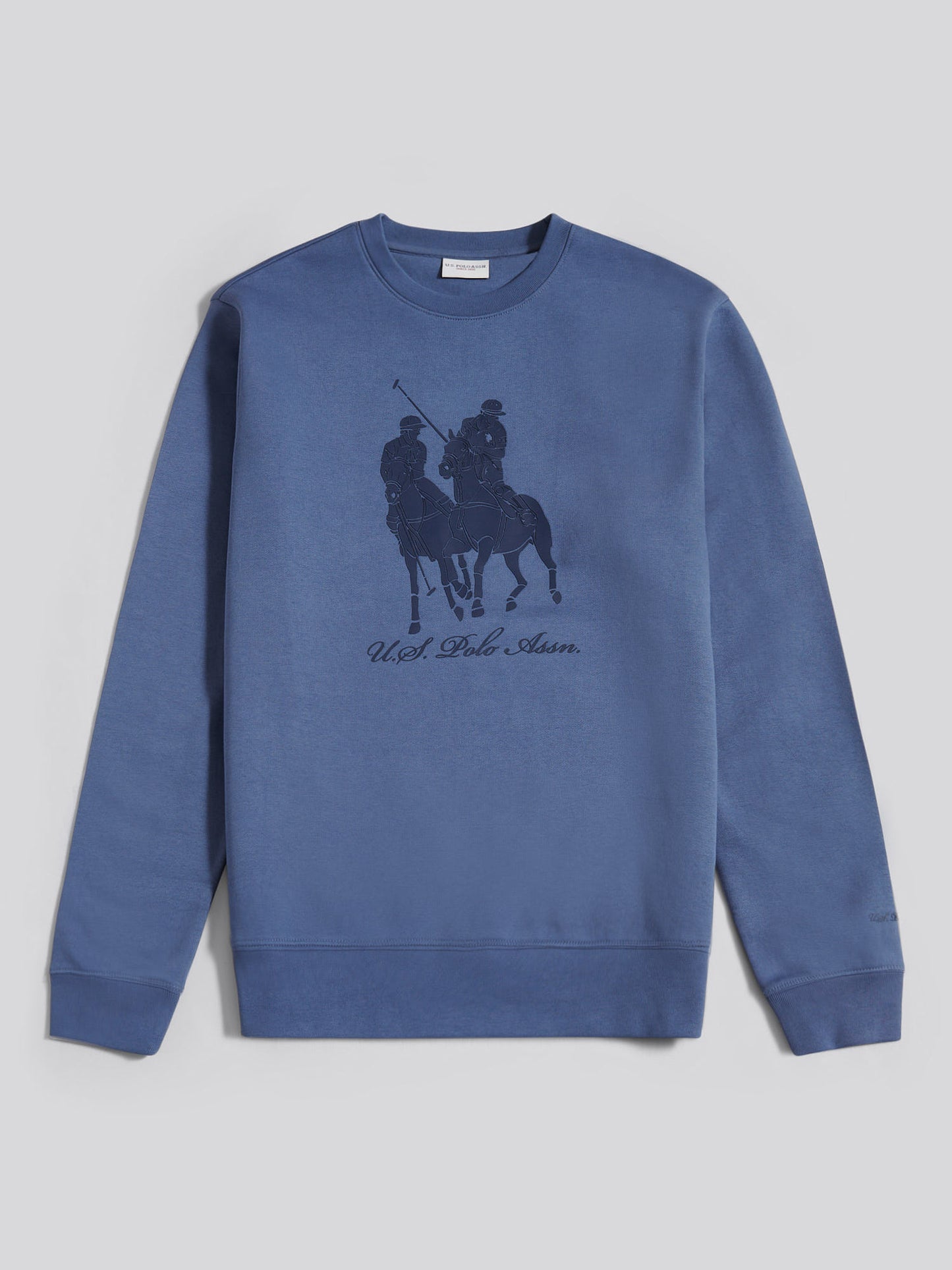Tonal DHM Print Crew Vintage Indigo