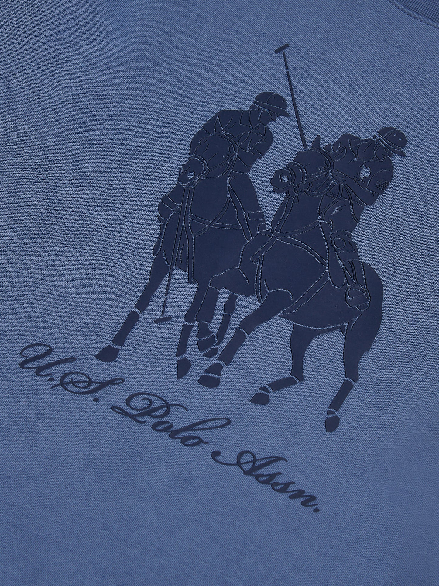 Tonal DHM Print Crew Vintage Indigo