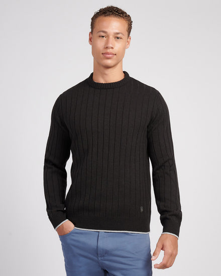 Załoga Rib Knit Black