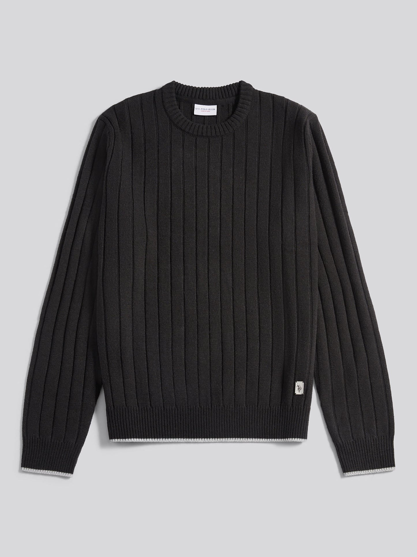 Załoga Rib Knit Black