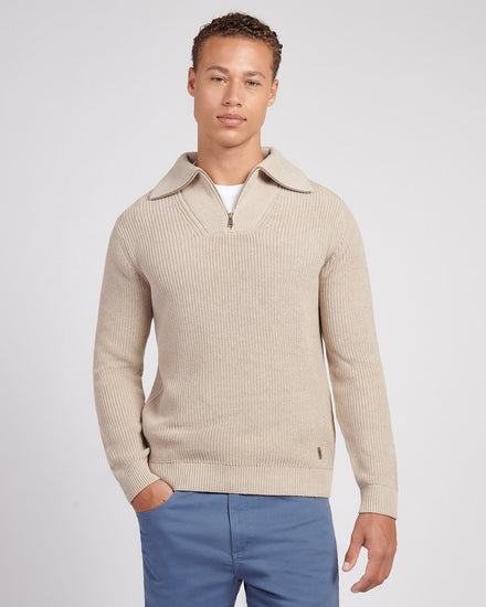 Half Cardigan Stitch Knit Fille Atmosfhere Marl