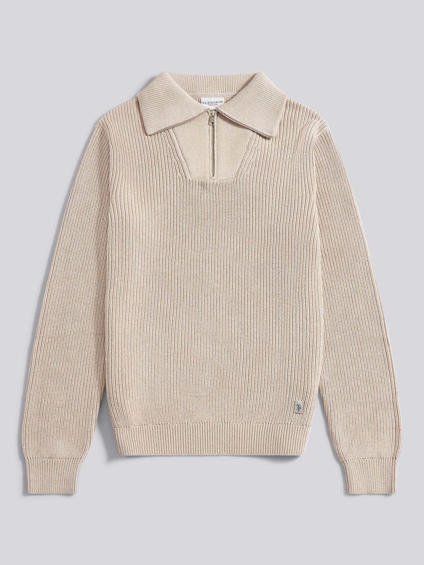 Half Cardigan Stitch Knit Fille Atmosfhere Marl