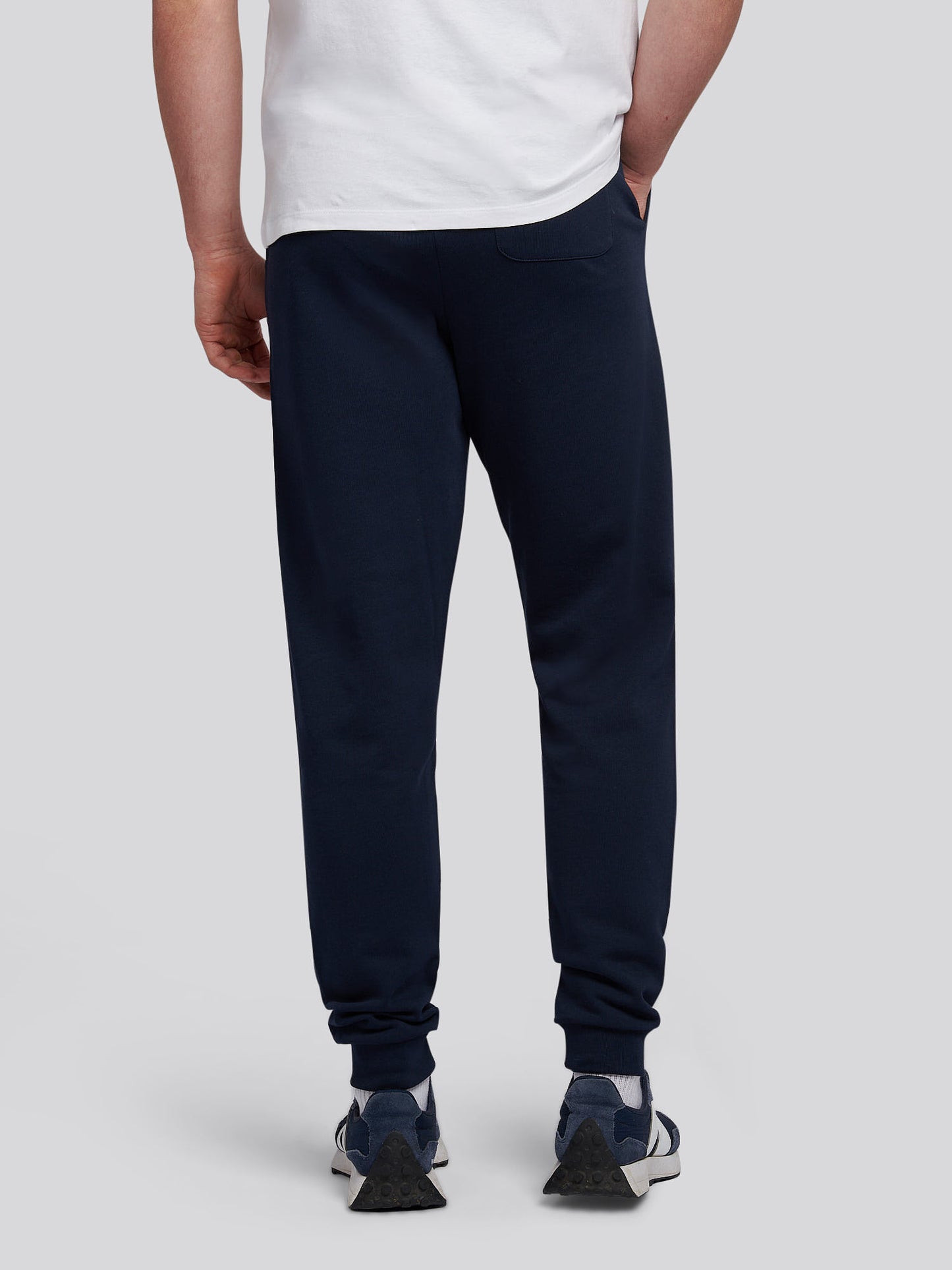 Mens Double Horsemen Loopback Jogger Dark Sapphire Navy / Haute Red DHM
