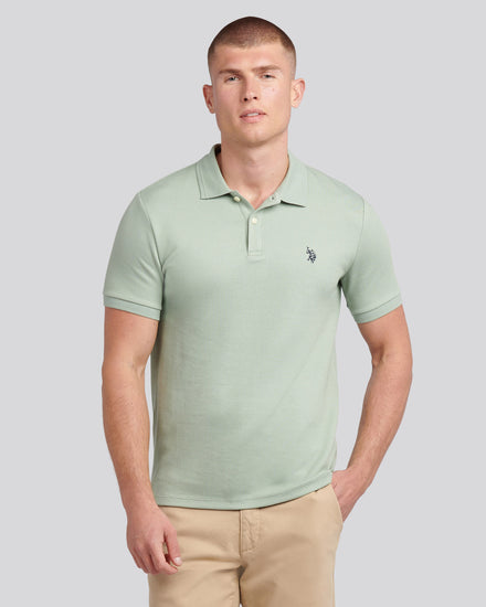 Twill Tekstura Polo Iceberg Green