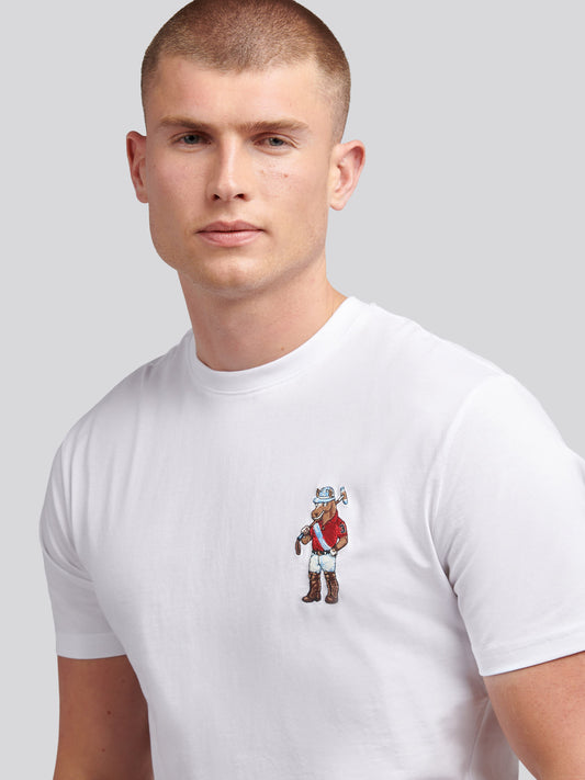 T-shirt USPA Chuck Bright White