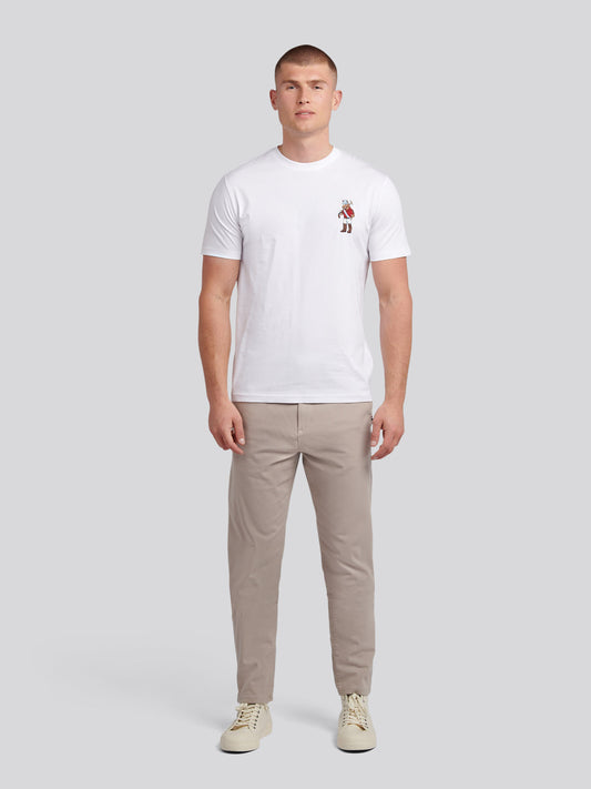 T-shirt USPA Chuck Bright White