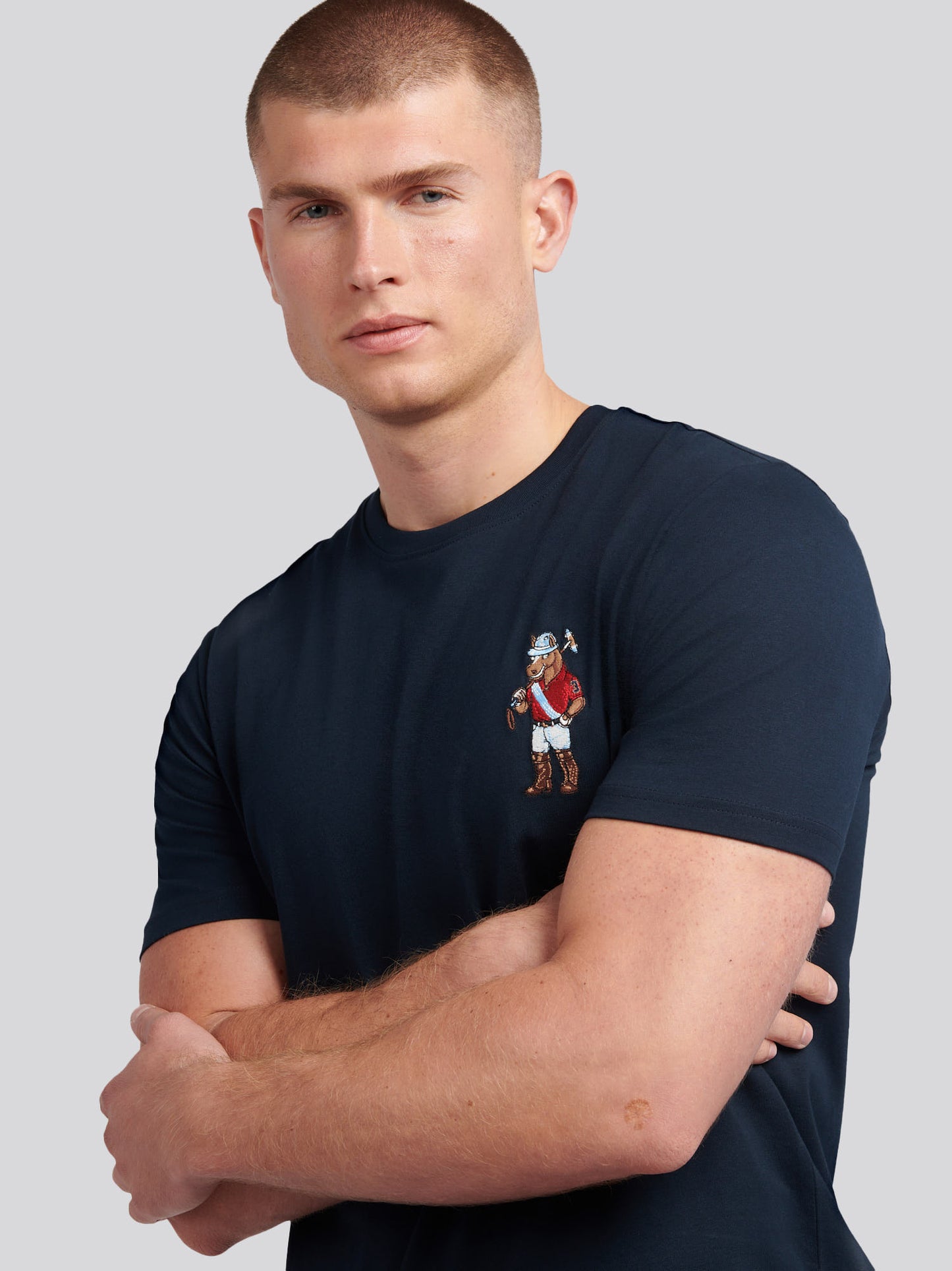 T-shirt USPA Chuck Dark Sapphire Navy