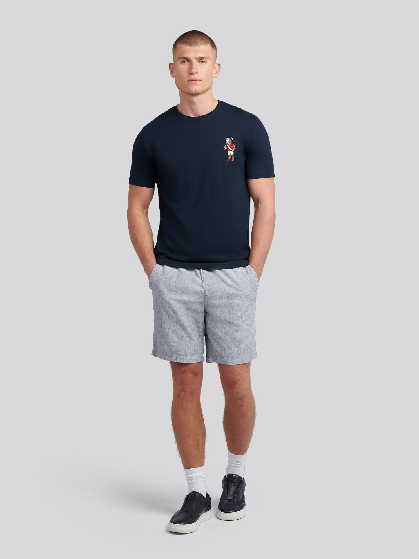 T-shirt USPA Chuck Dark Sapphire Navy