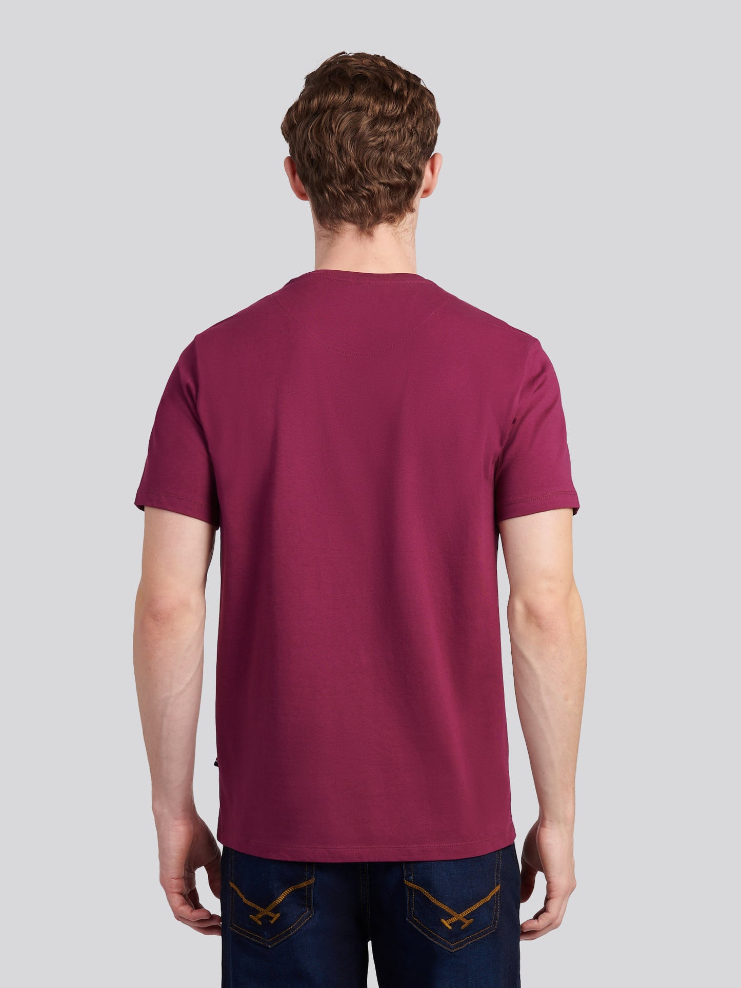 Heritage Graphic Print T-Shirt Wine