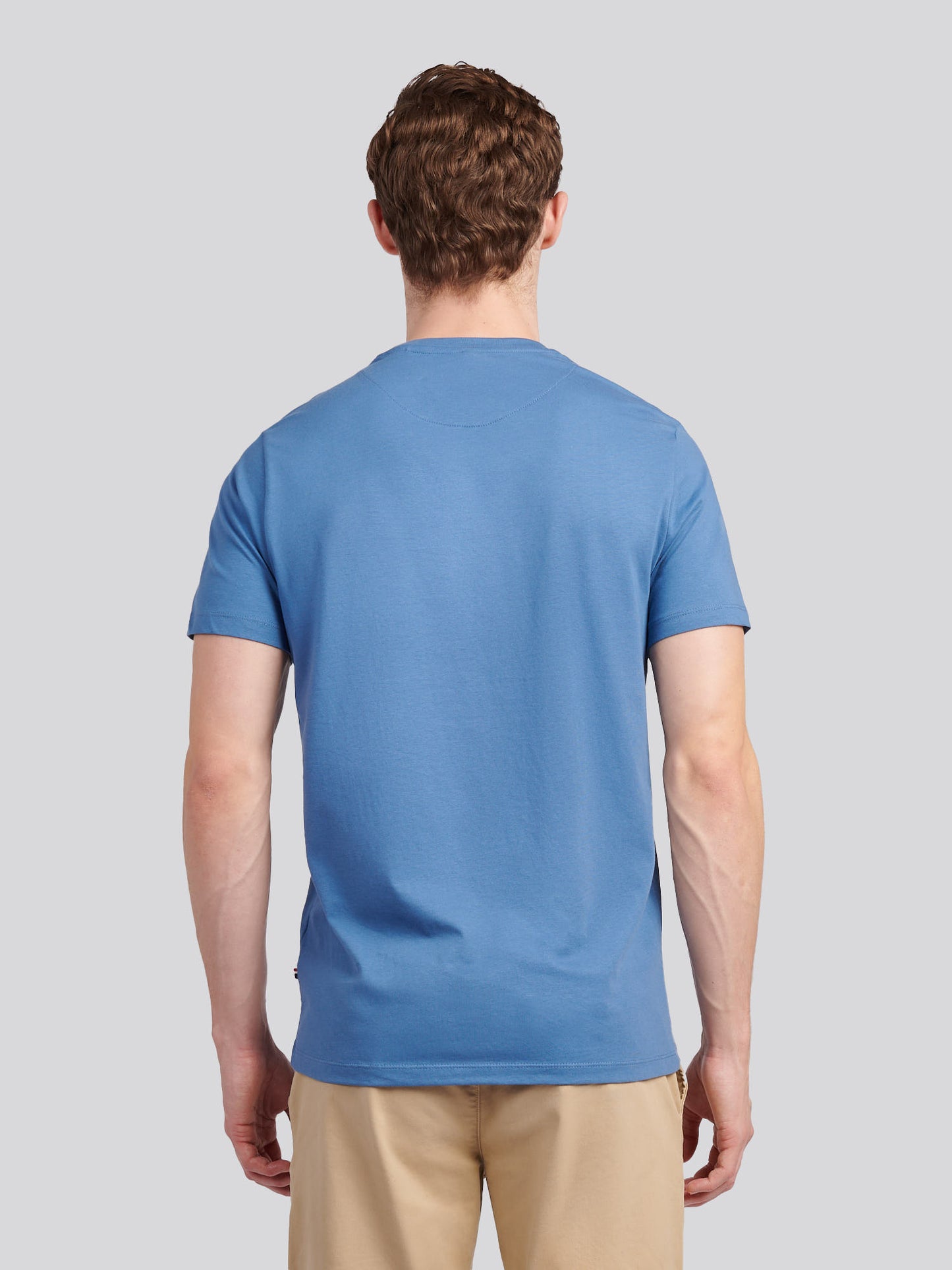 Heritage Graphic Print T-shirt Blue Horizon