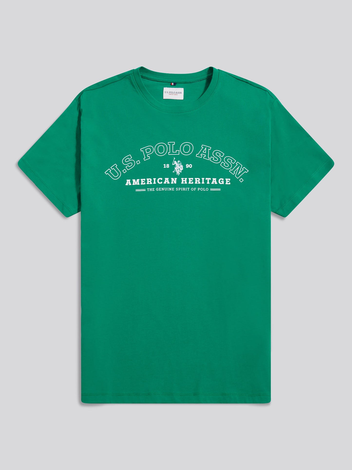 Heritage Graphic Print T-shirt bujna łąka