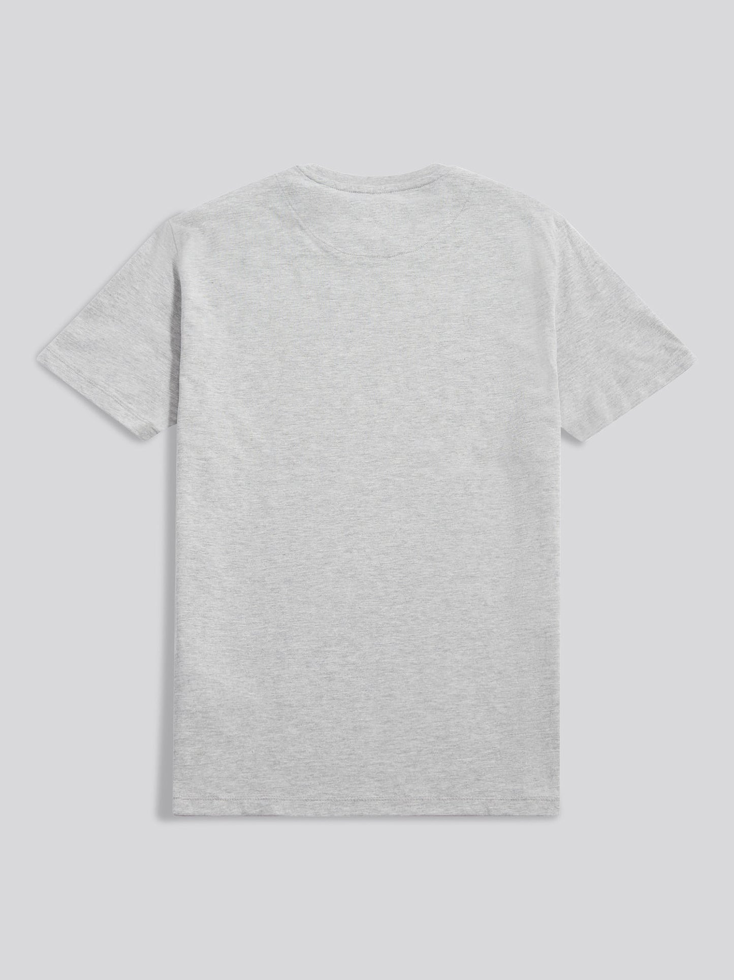 Heritage Graphic Print T-shirt Midse Grey Marl