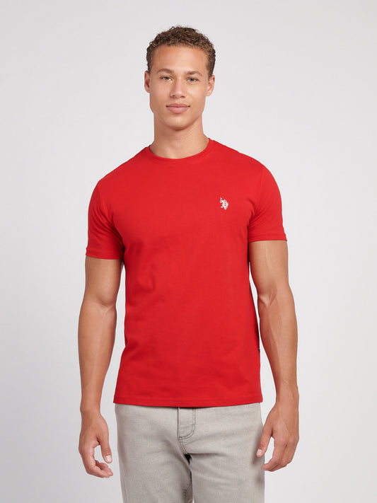 Z tyłu USPA Graphic T-Shirt Haute Red