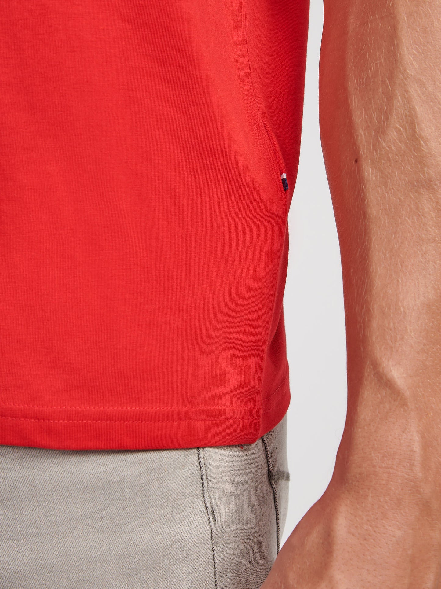 Z tyłu USPA Graphic T-Shirt Haute Red