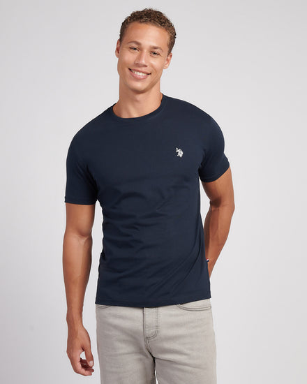 USPA Back Graphic T-shirt Dark Sapphire Navy
