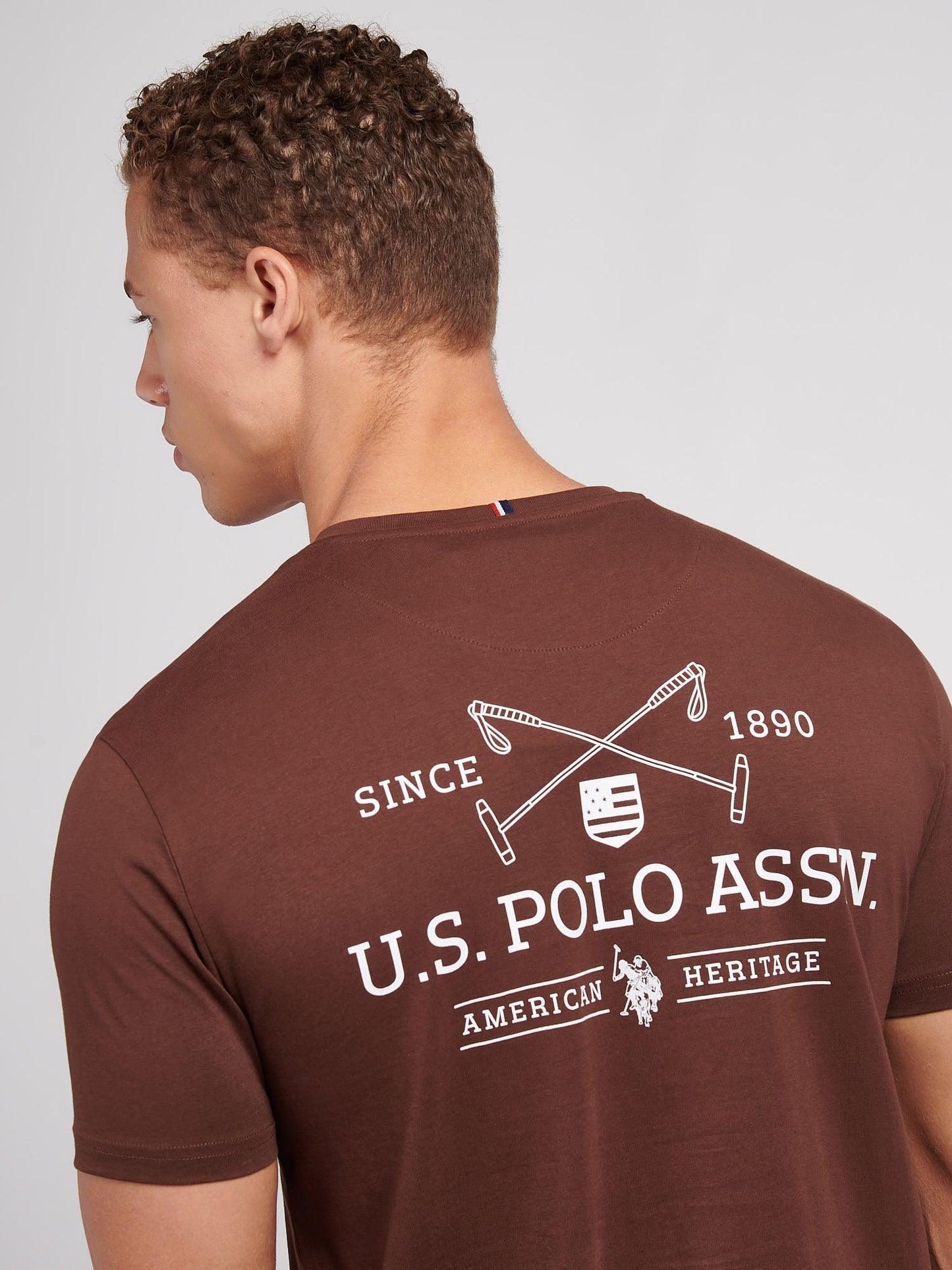 Z tyłu z tyłu T-shirt czekoladowe martini czekoladowe