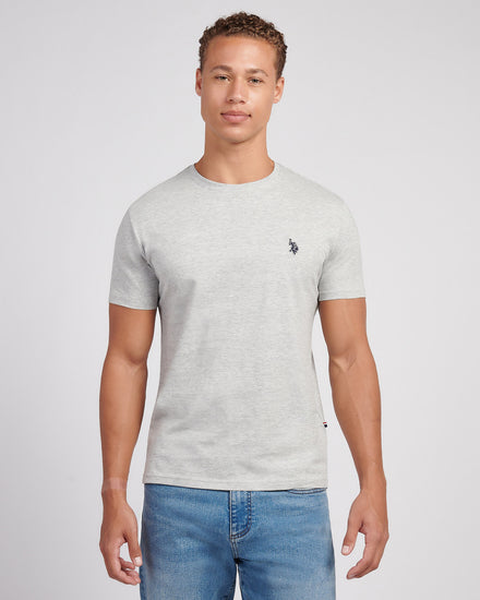 Z tyłu t-shirt z tyłu USPA Middre Grey Marg
