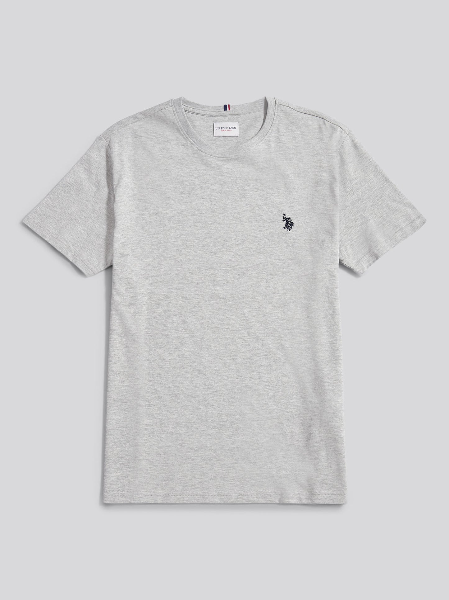 Z tyłu t-shirt z tyłu USPA Middre Grey Marg