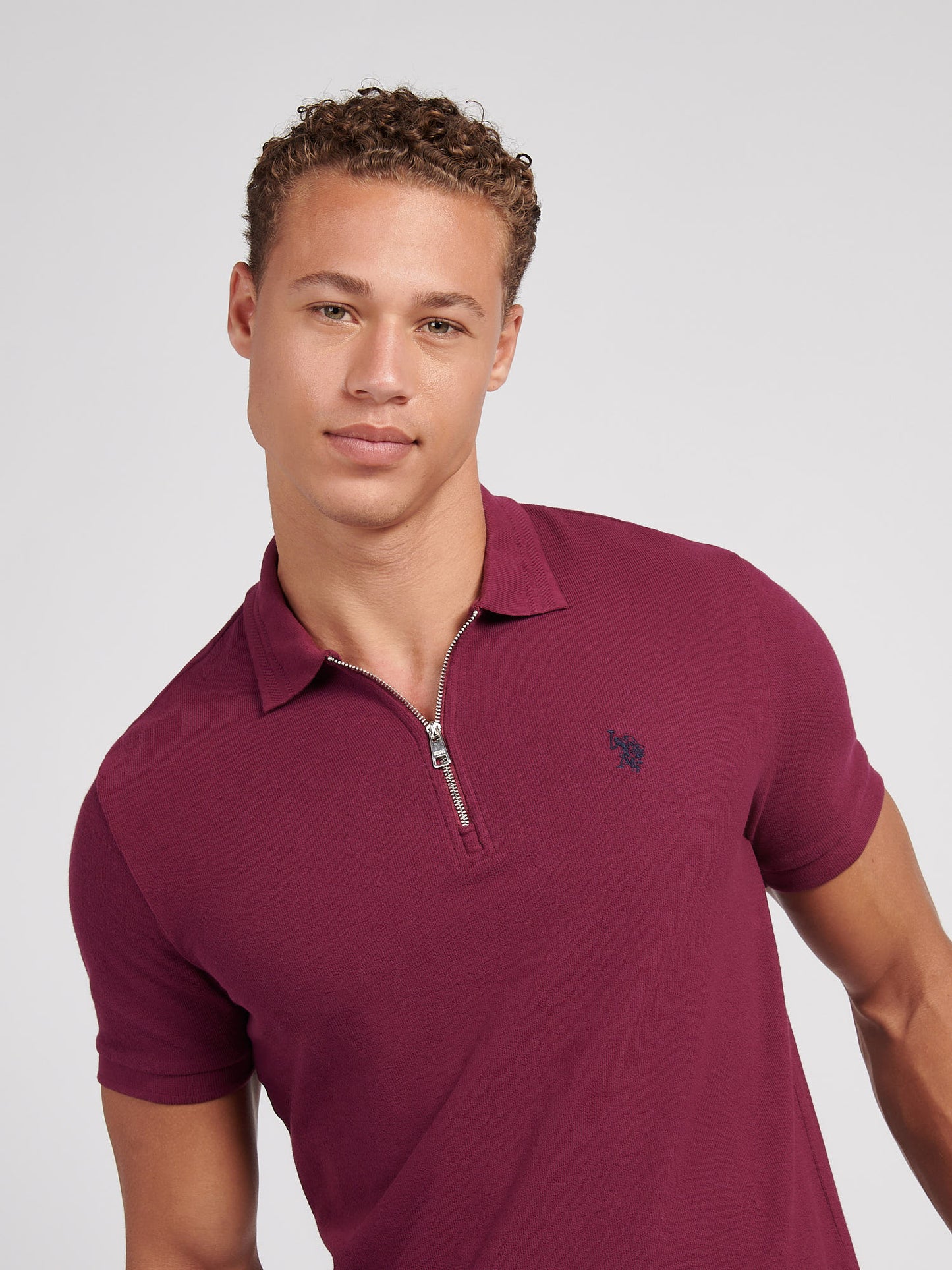 Płaska tekstura z polo winogron