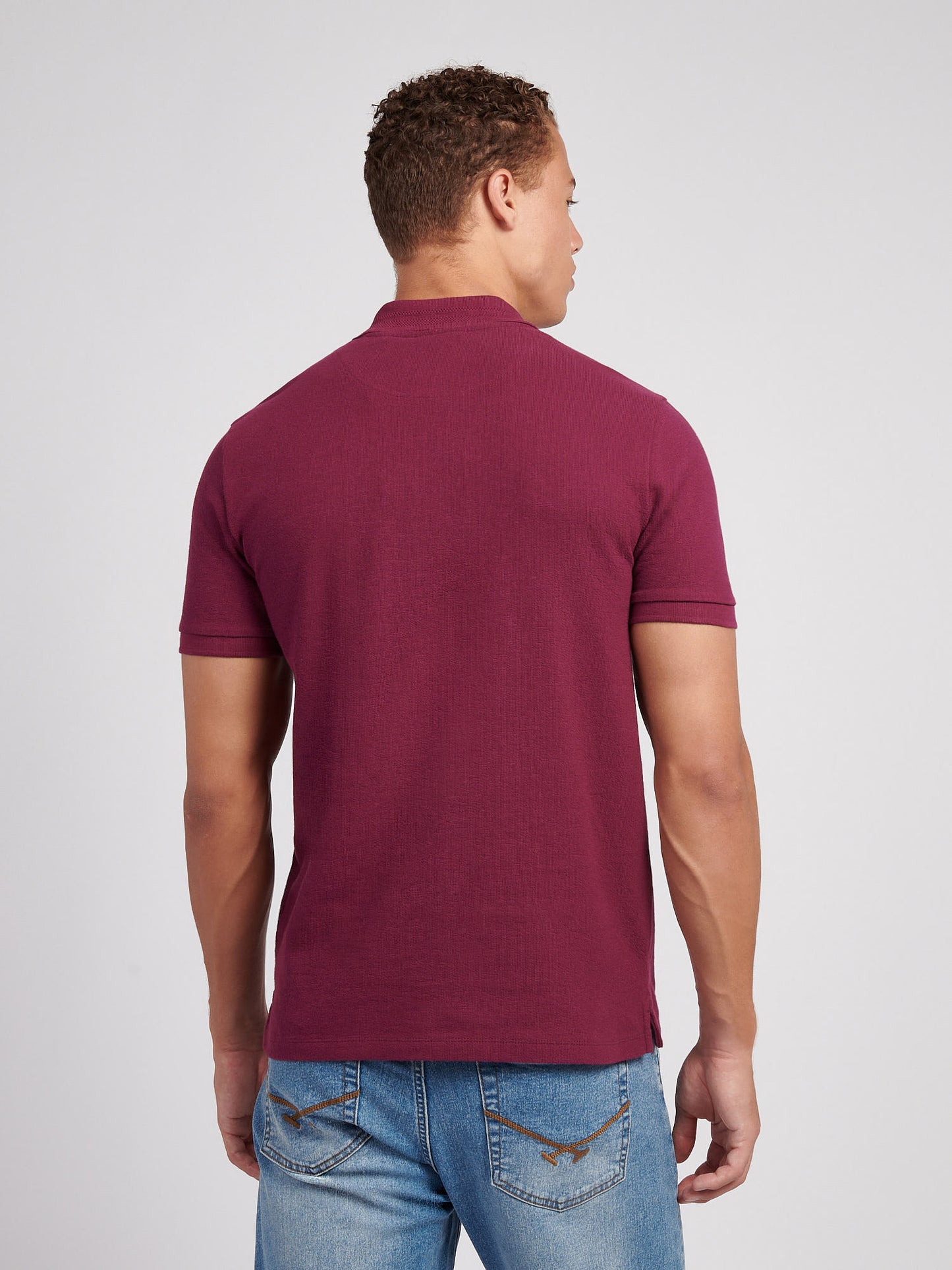 Płaska tekstura z polo winogron