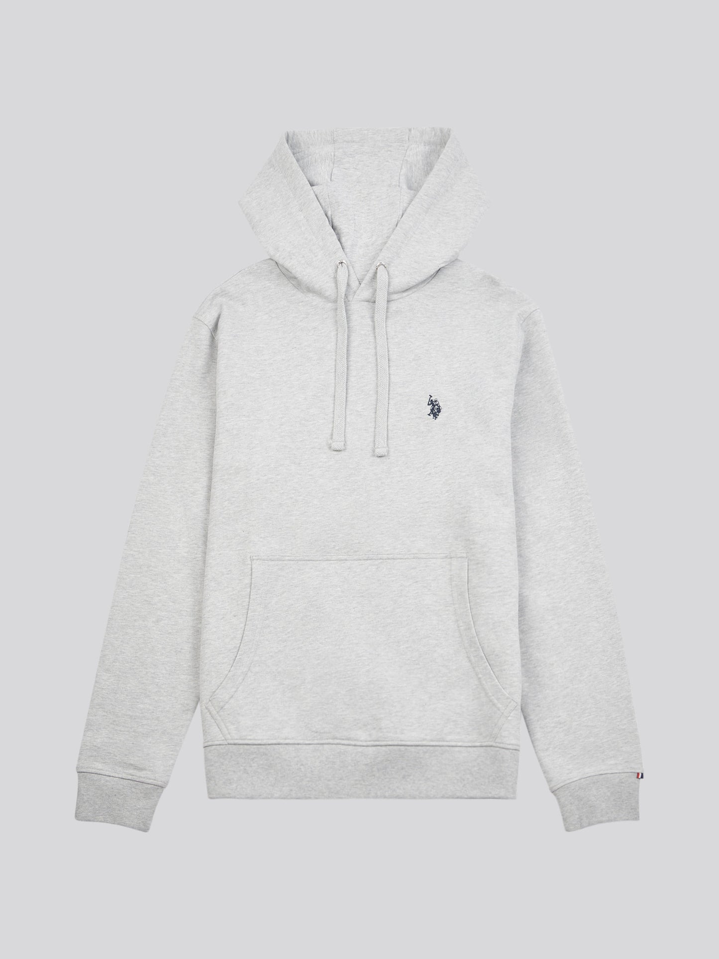 Mens Double Horsemen Loopback Bluza w środkowej szarej margle