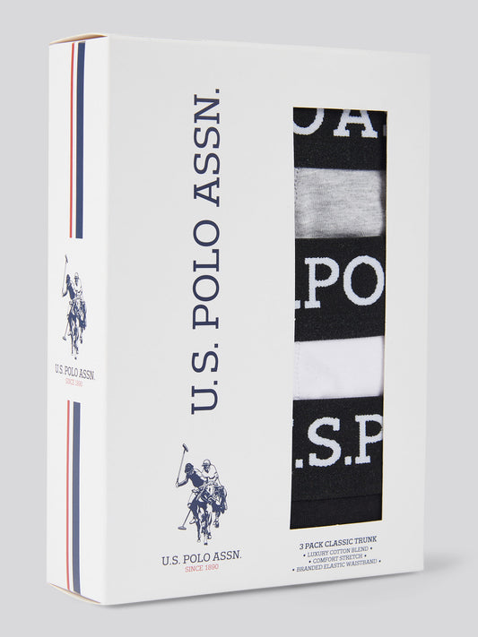 USPA Trunk Multi 3 Pack Black