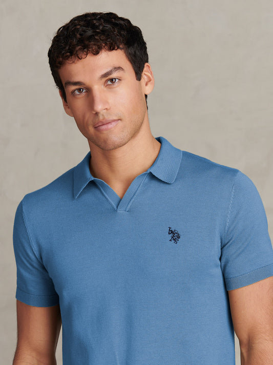 Combed Cotton Multicoloured DHM Revere Polo Riviera