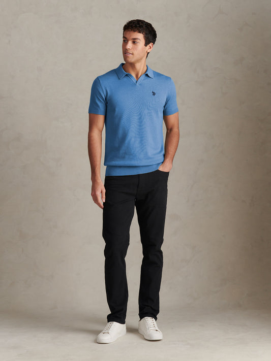 Combed Cotton Multicoloured DHM Revere Polo Riviera