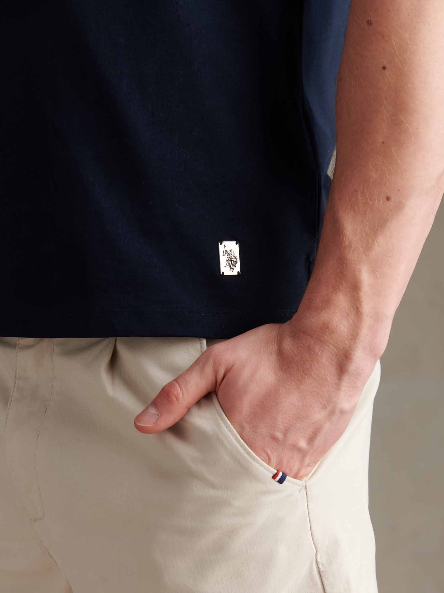 Premium Supima Cotton Polo Dark Sapphire Navy