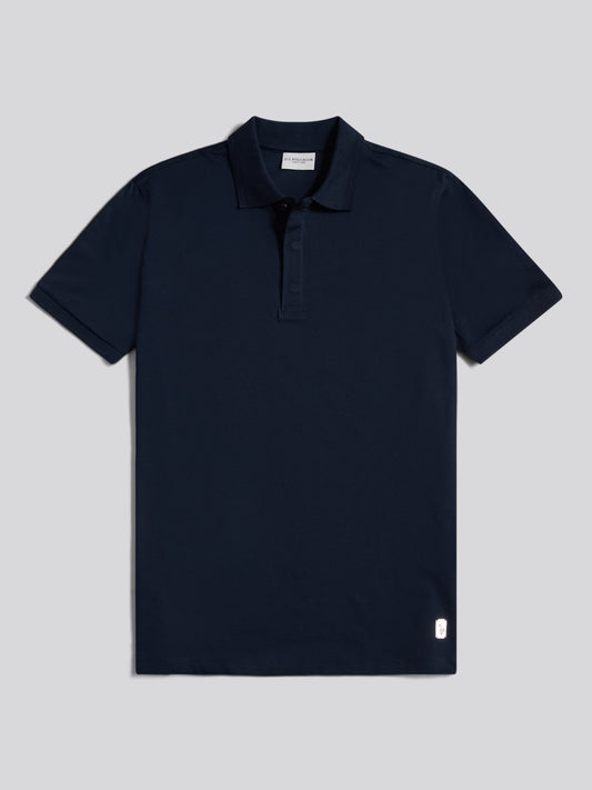 Mens Premium Supima Cotton Polo Shirt Dark Sapphire Navy