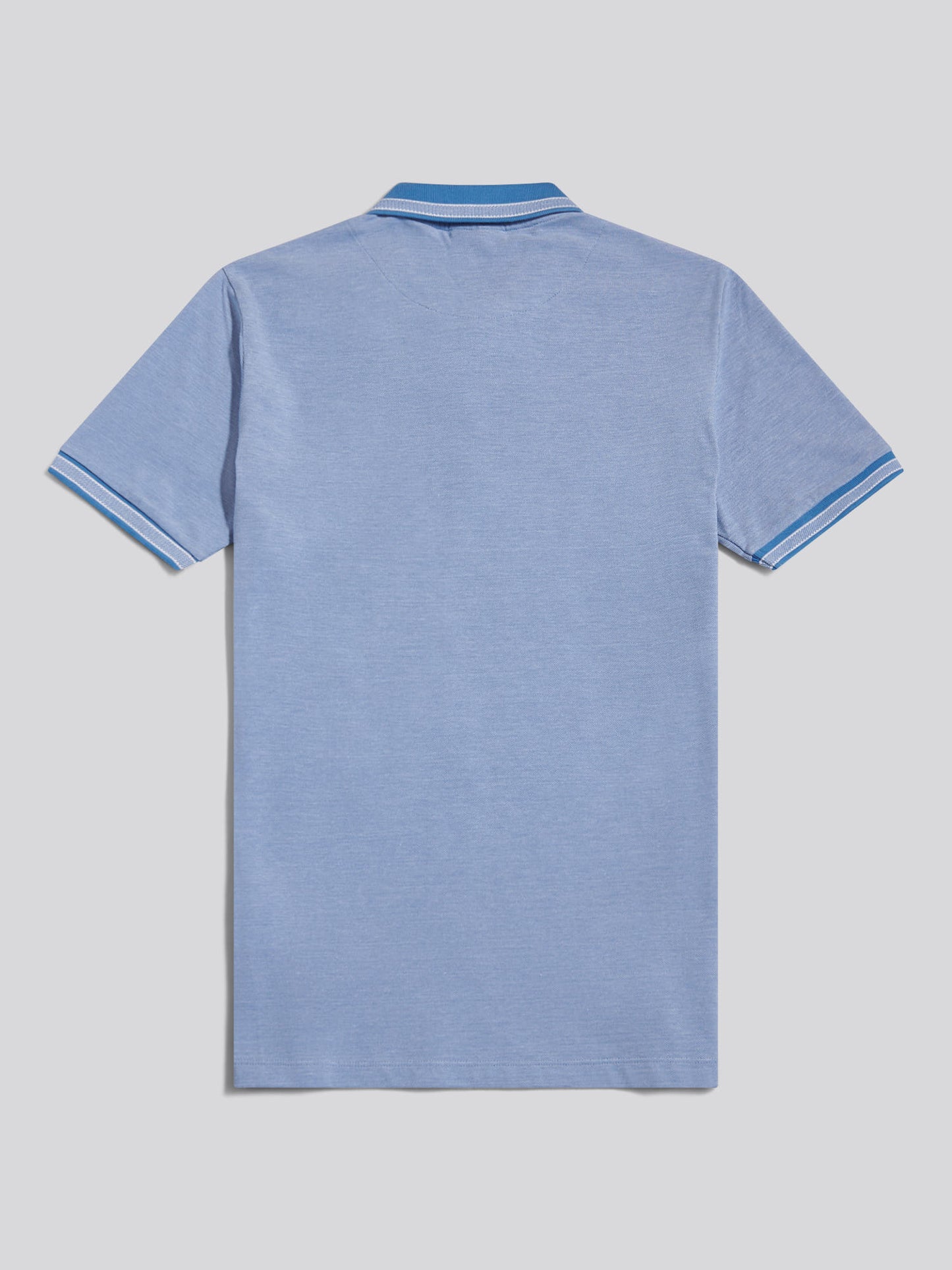 Two Tone Pique Tipped Polo Riviera