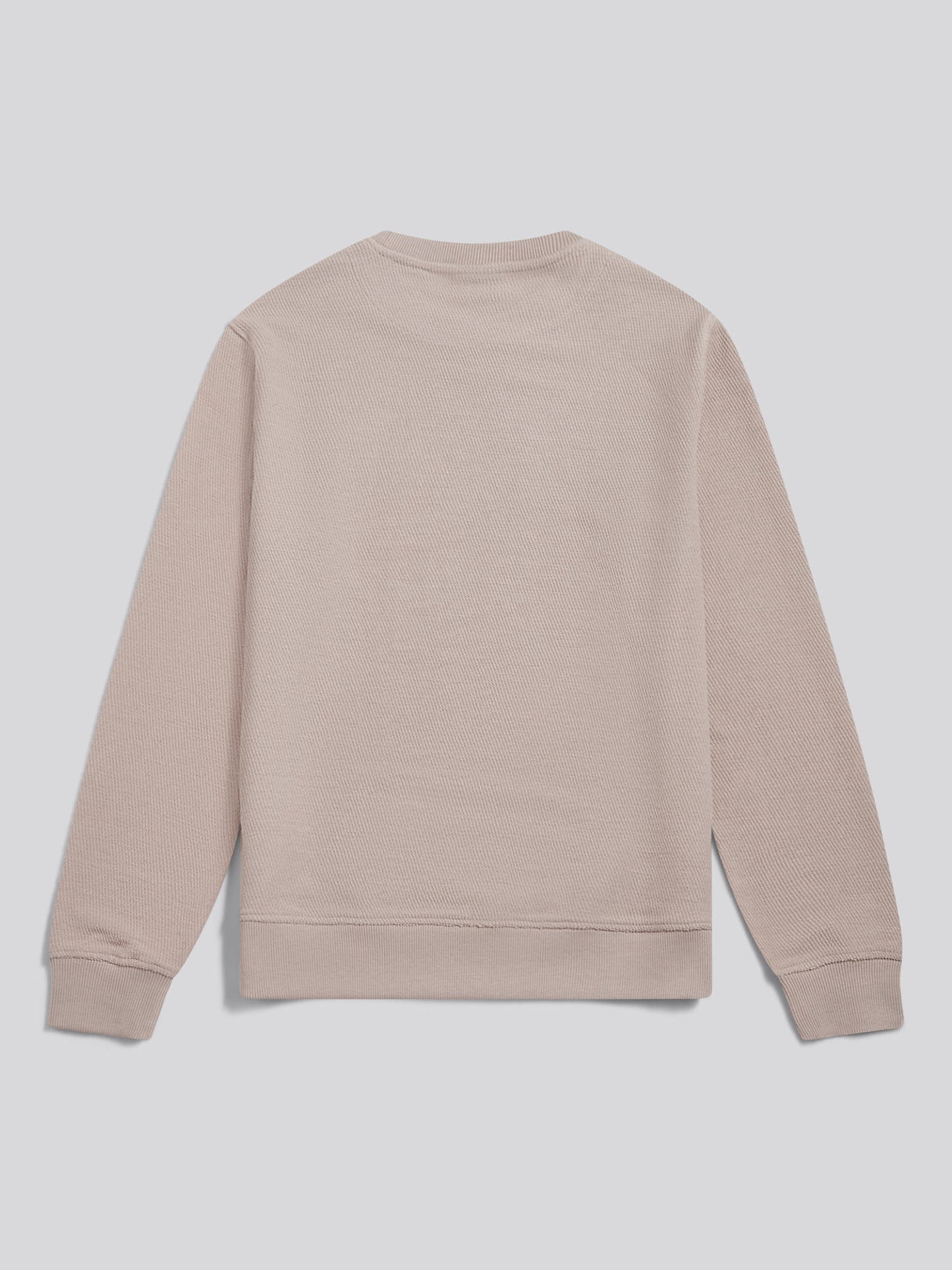 Mens Smart Texture Jersey Crew Sweatshirt Atmosphere