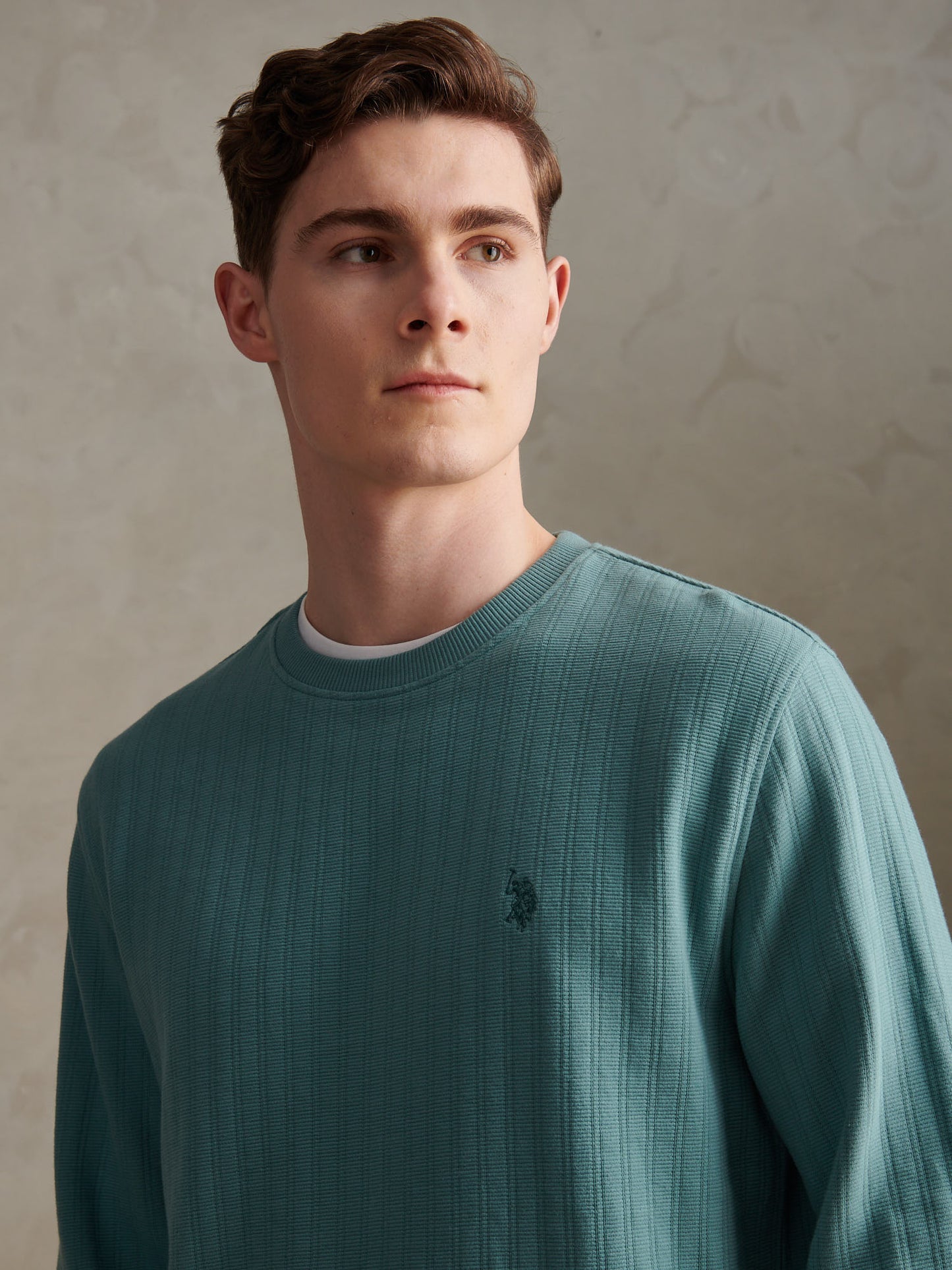 Horizontal Texture DHM Crew Arctic