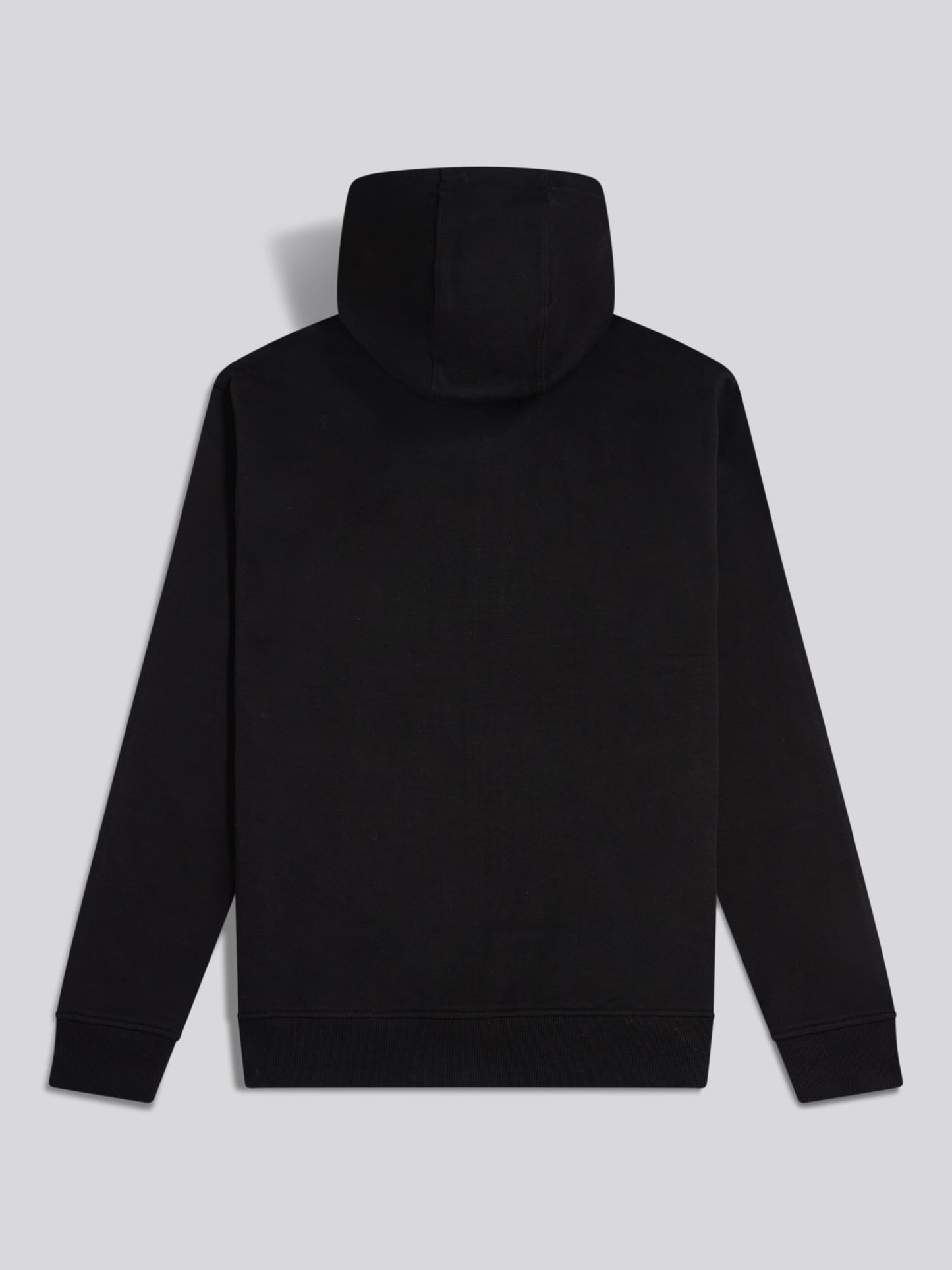 DHM Interlock Zip Hoodie Black Bright White DHM