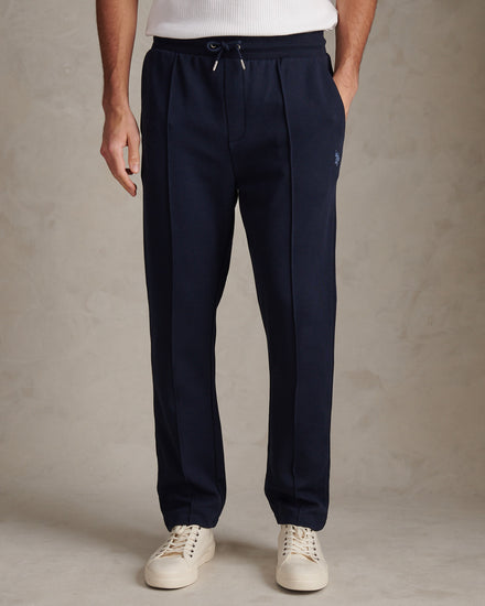 Interlock Pintuck Jogger Dark Sapphire Navy