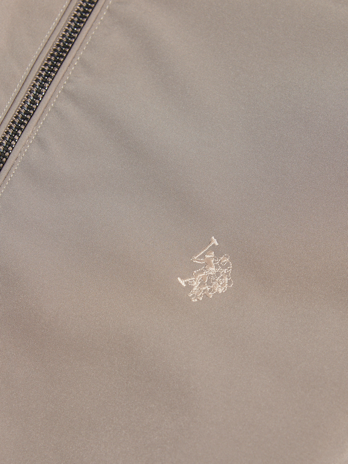Mens Jersey Lined Smart Bomber Jacket Cinder