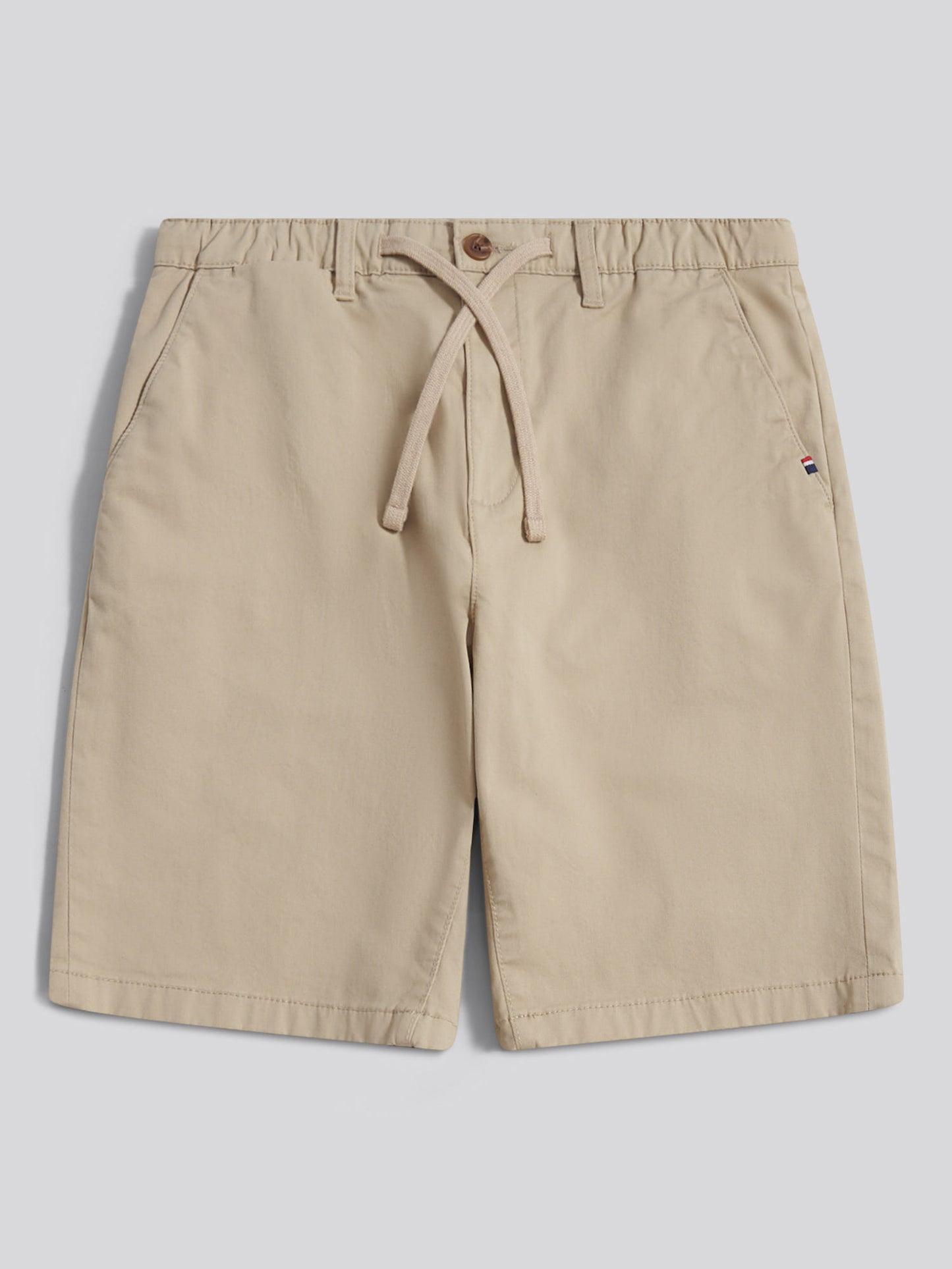 Mens Comfort Waist Classic Chino Shorts Trench Coat