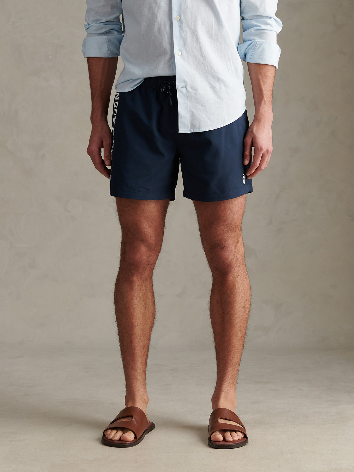 Mens Classic Swim Shorts Dark Sapphire Navy