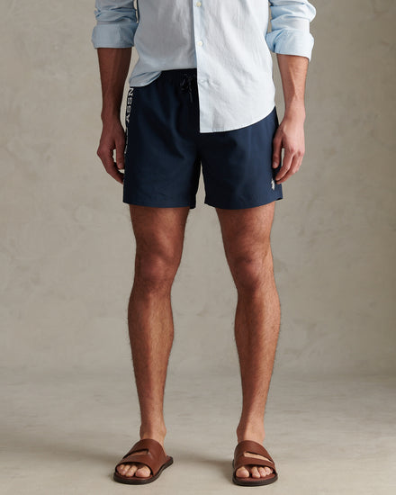 Mens Classic Swim Shorts Dark Sapphire Navy