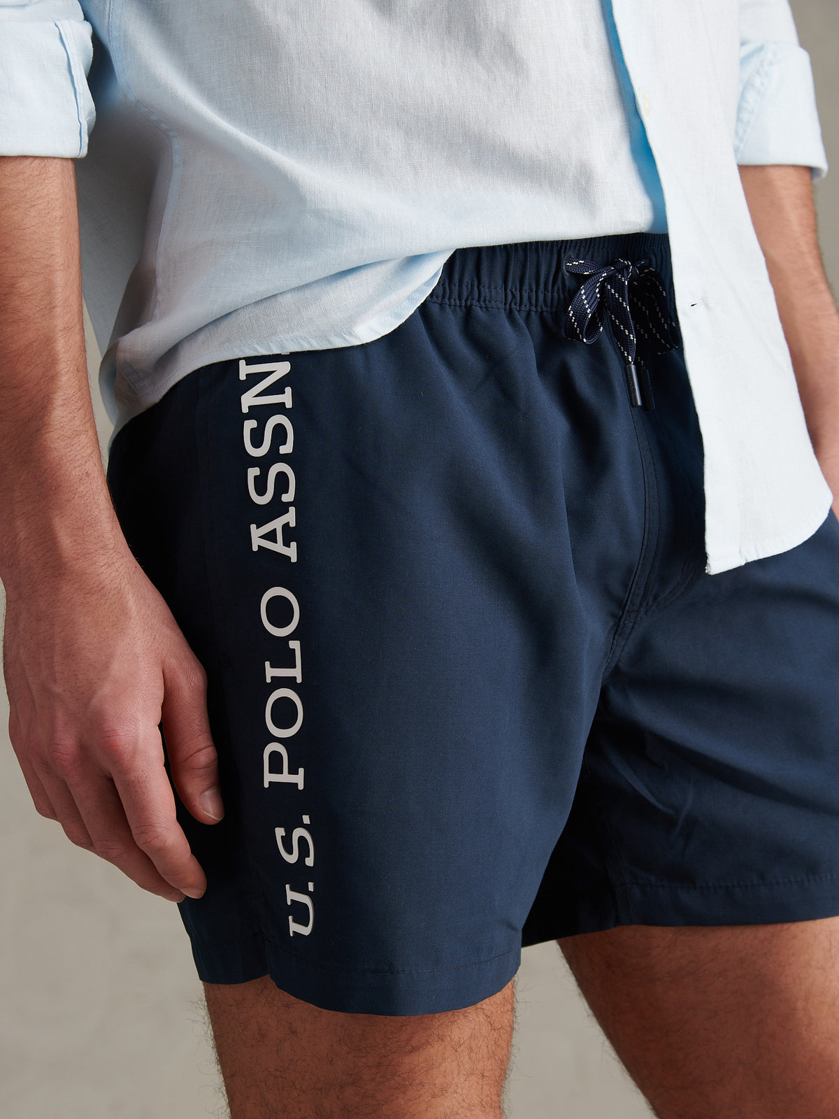 Mens Classic Swim Shorts Dark Sapphire Navy