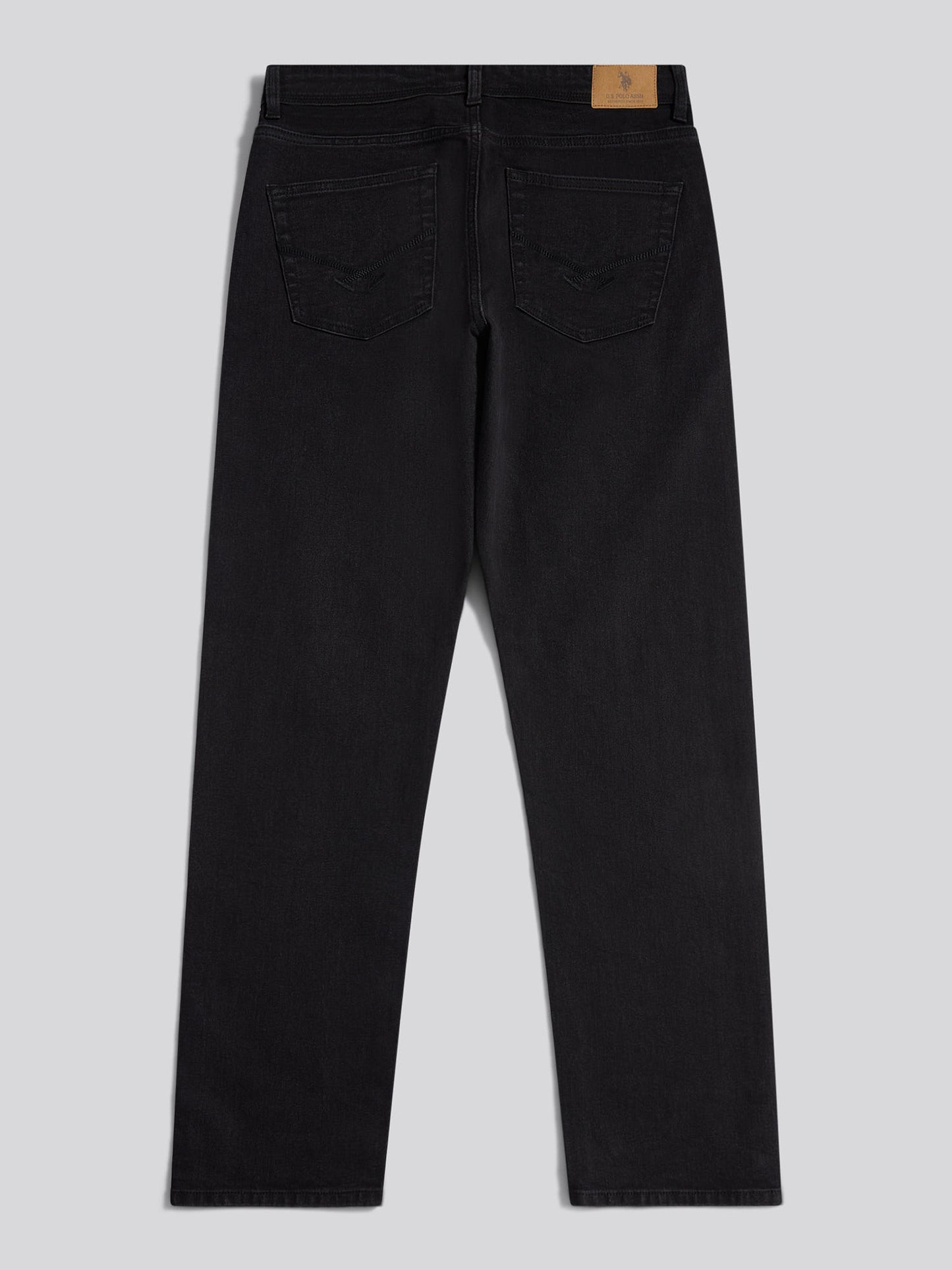 Proste dopasowanie jean czarne mycie