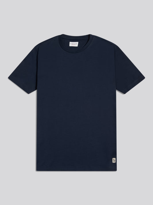 Mens Premium Supima Cotton T-Shirt Dark Sapphire Navy
