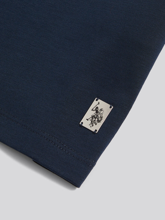 Mens Premium Supima Cotton T-Shirt Dark Sapphire Navy