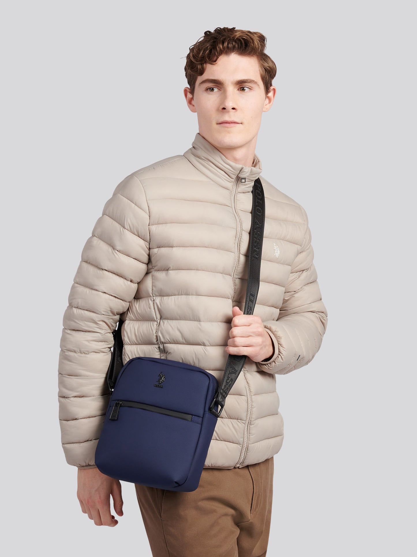 Arrowhead Crossbody Polyester Navy