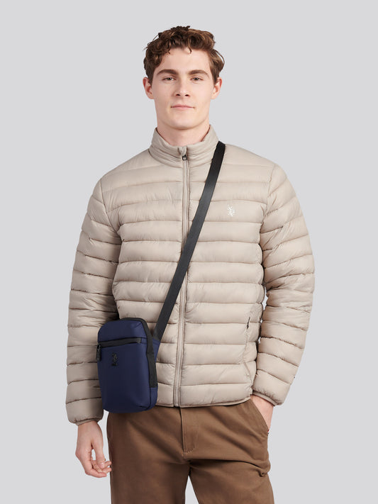 Arrowhead S. Crossbody poliesterowa marynarka wojenna